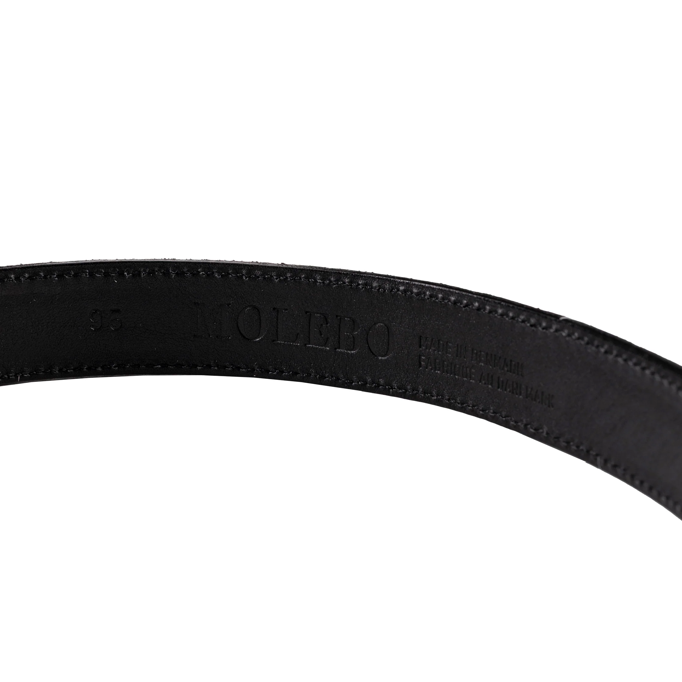 Molebo Soft Leather Triple Hardware Belt - Image 3