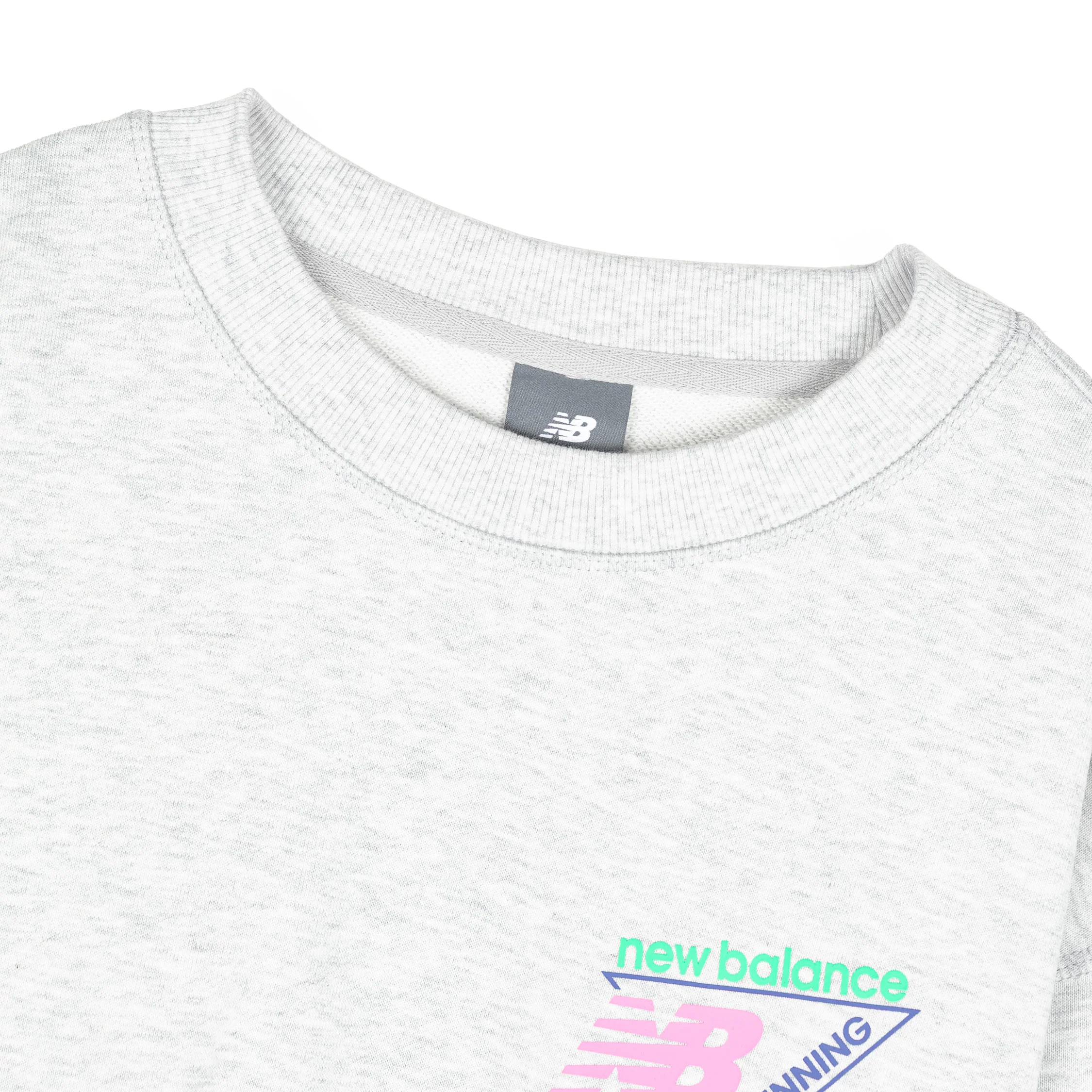 New Balance Classic Tri-Logo French Terry Crew - Image 3