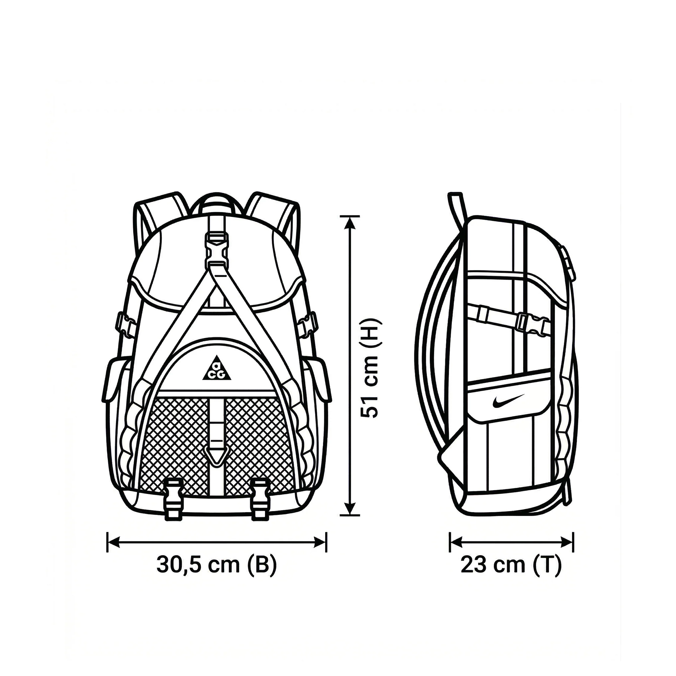 Nike ACG "Daymax" Backpack (25L) - Image 6