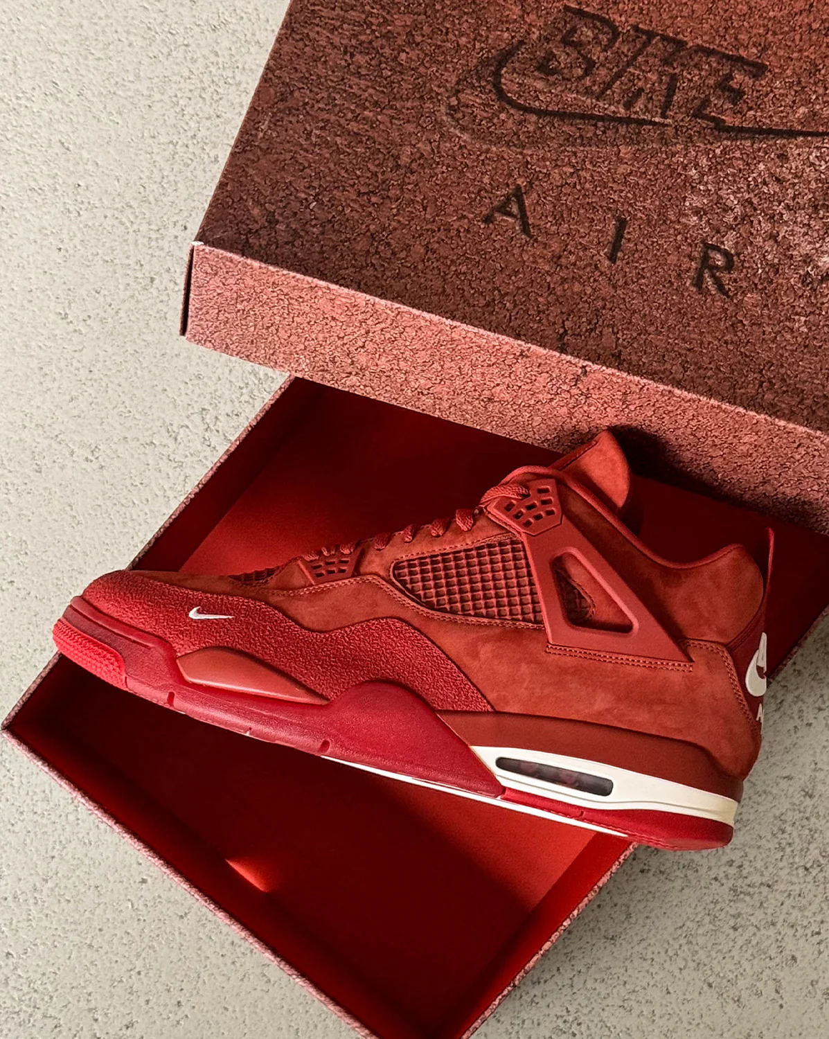 Nike x Nigel Sylvester Air Jordan 4 Retro *Brick by Brick* - Image 3