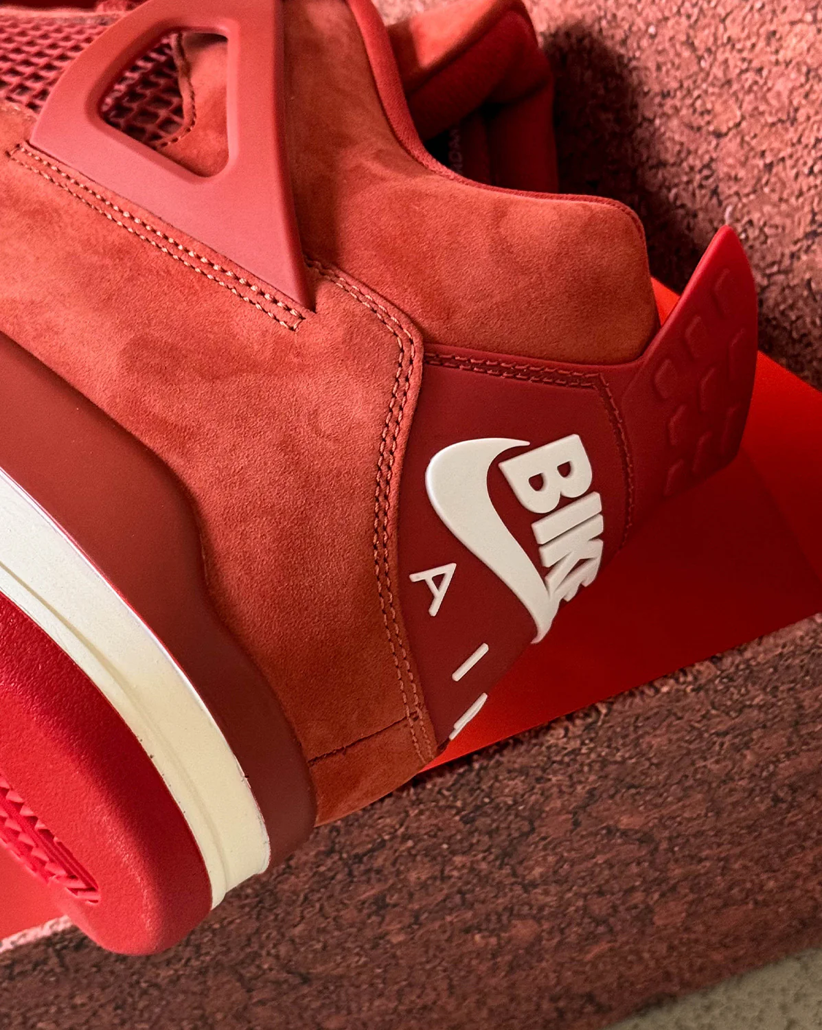 Nike x Nigel Sylvester Air Jordan 4 Retro *Brick by Brick* - Image 4