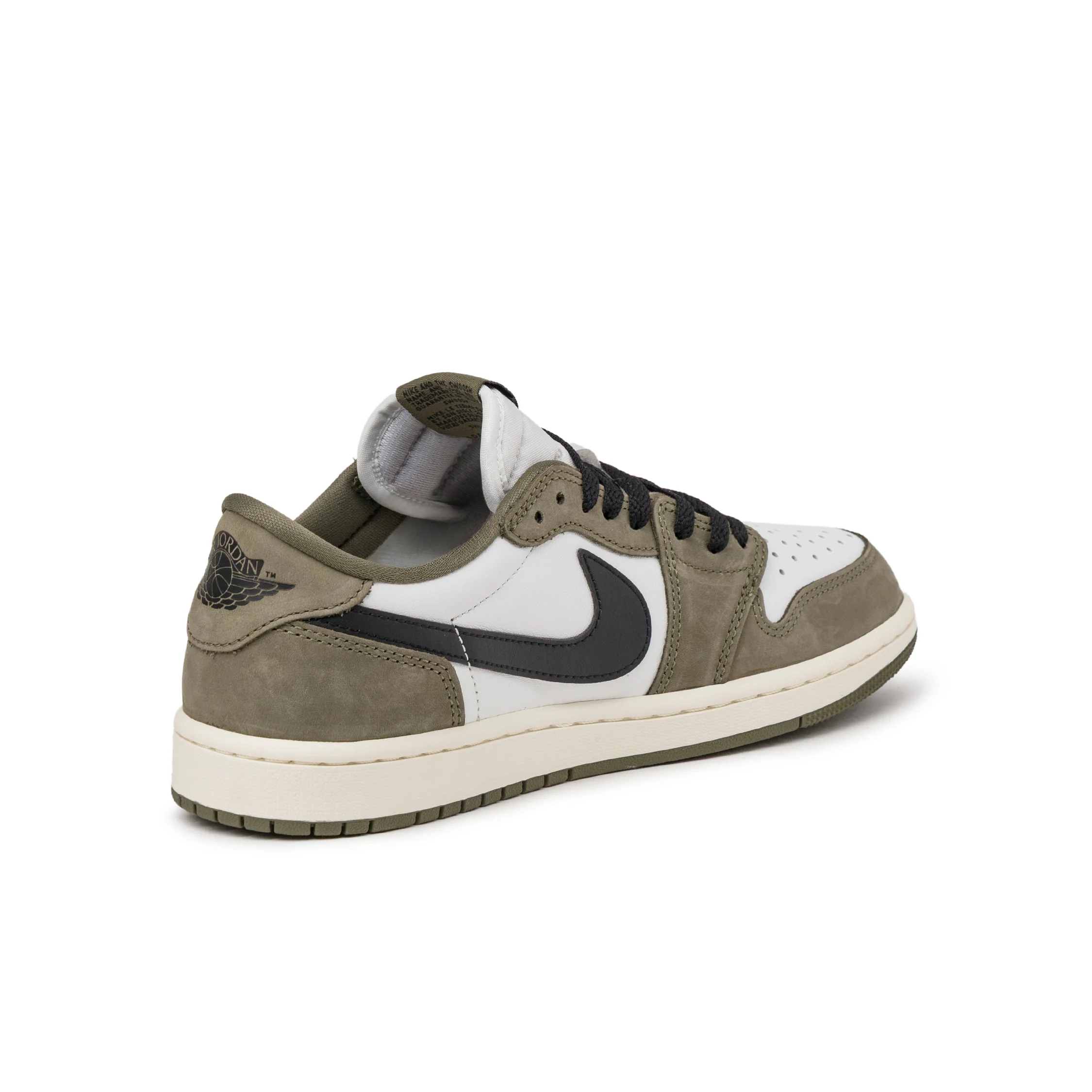 Nike	Air Jordan 1 Retro Low OG *Medium Olive* - Image 4