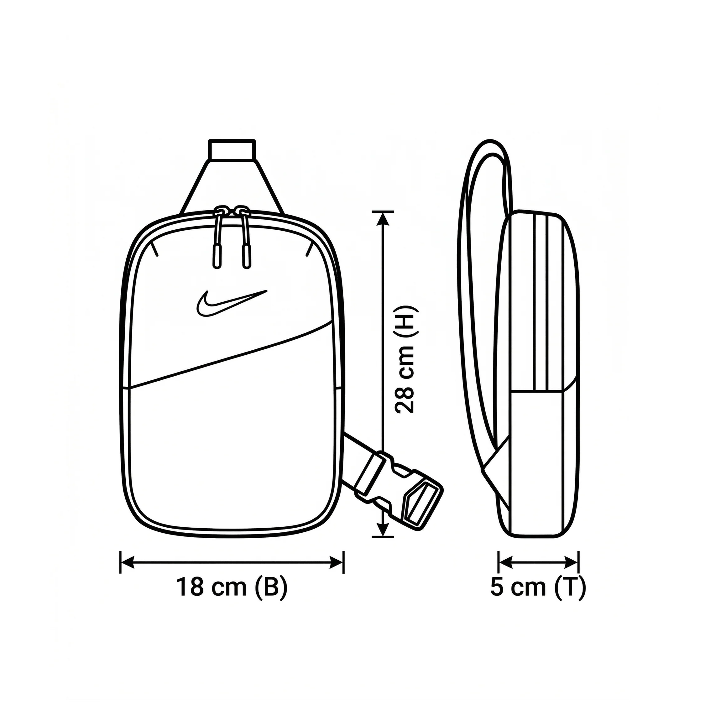 Nike	Aura Crossbody Bag - Image 6