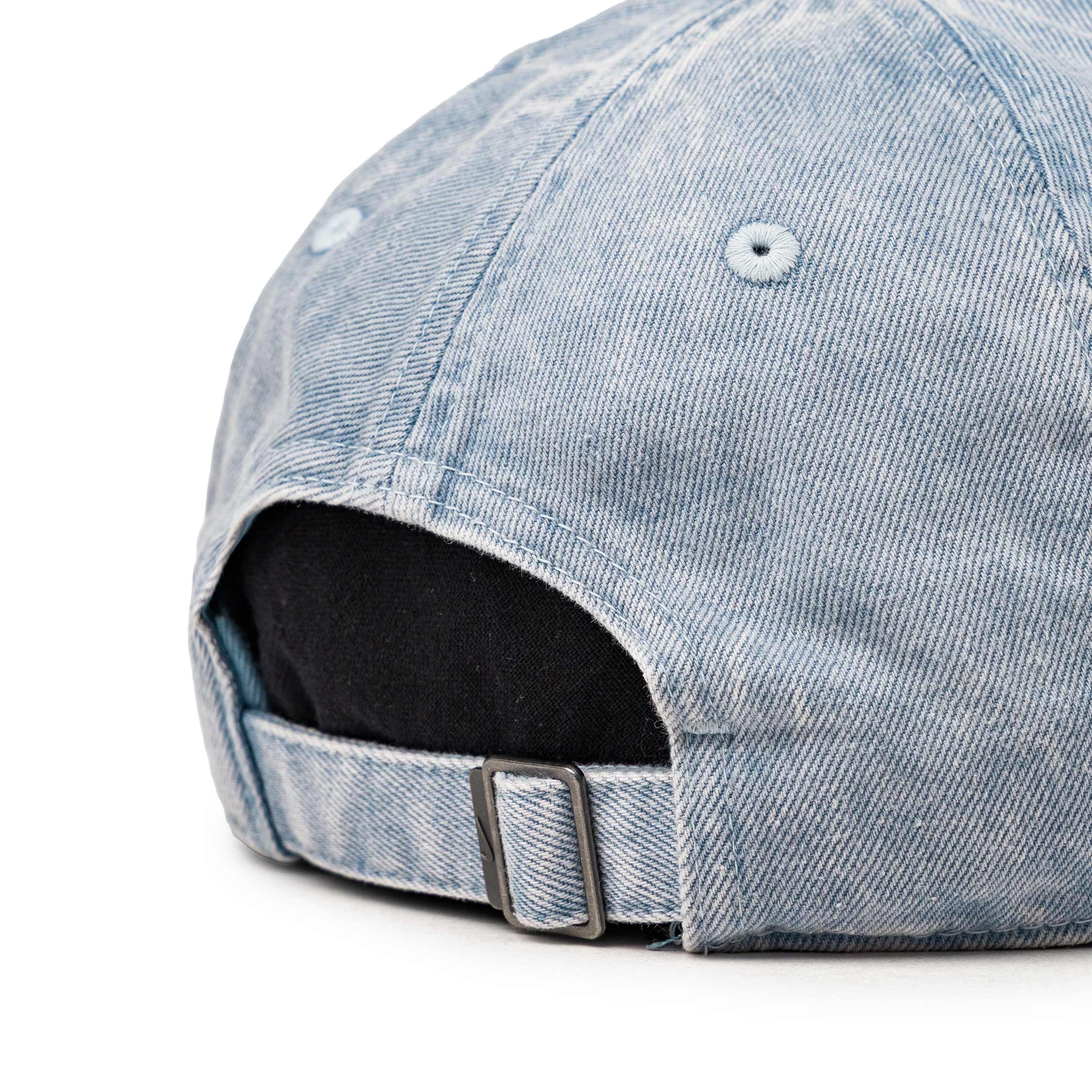 Nike	Club Unstructured Denim Patch Cap - Image 3