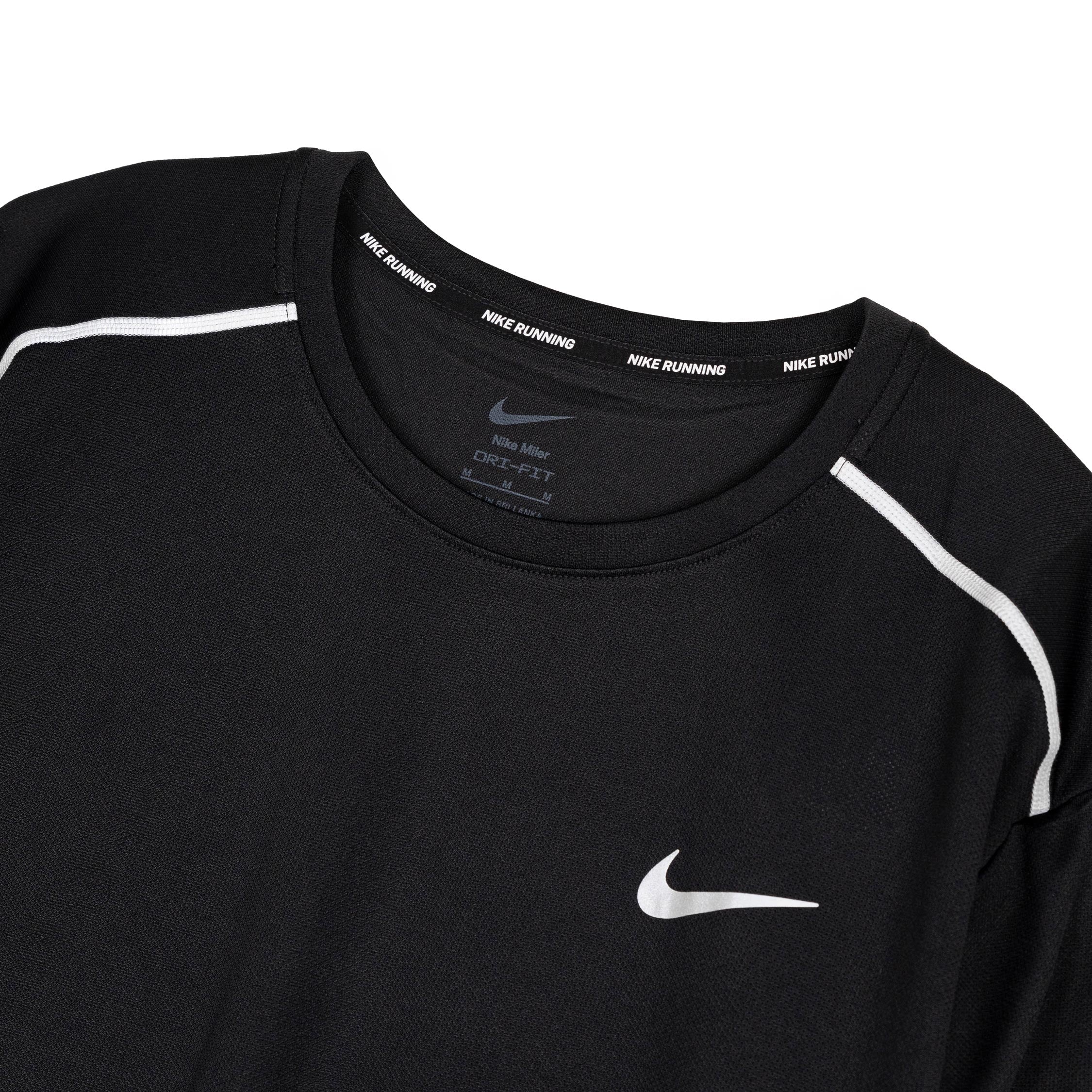 Nike	Miler Breathe Dri-Fit Long-Sleeved Running Shirt - Image 2
