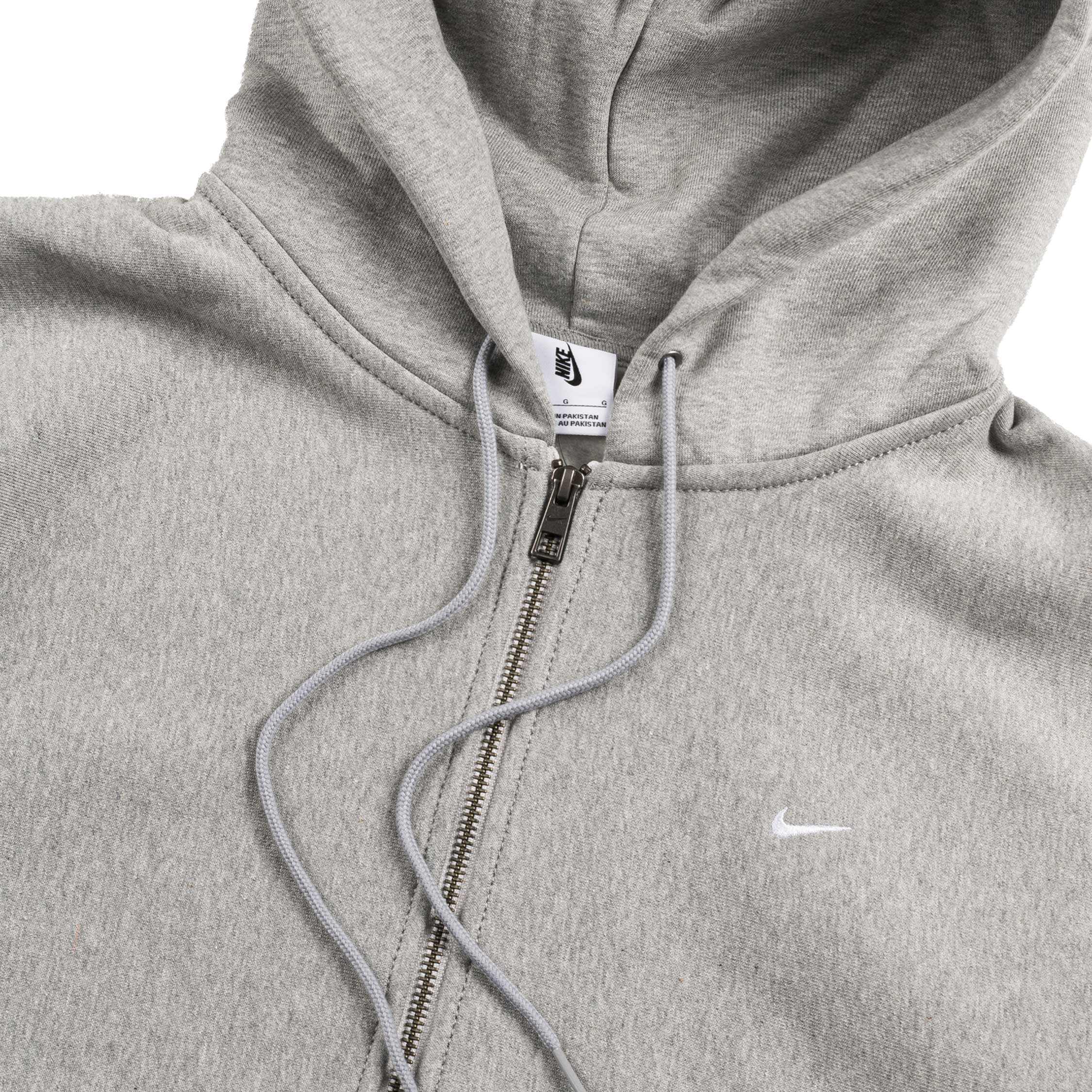 Nike	Solo Swoosh Full-Zip Fleece Hoodie - Image 2