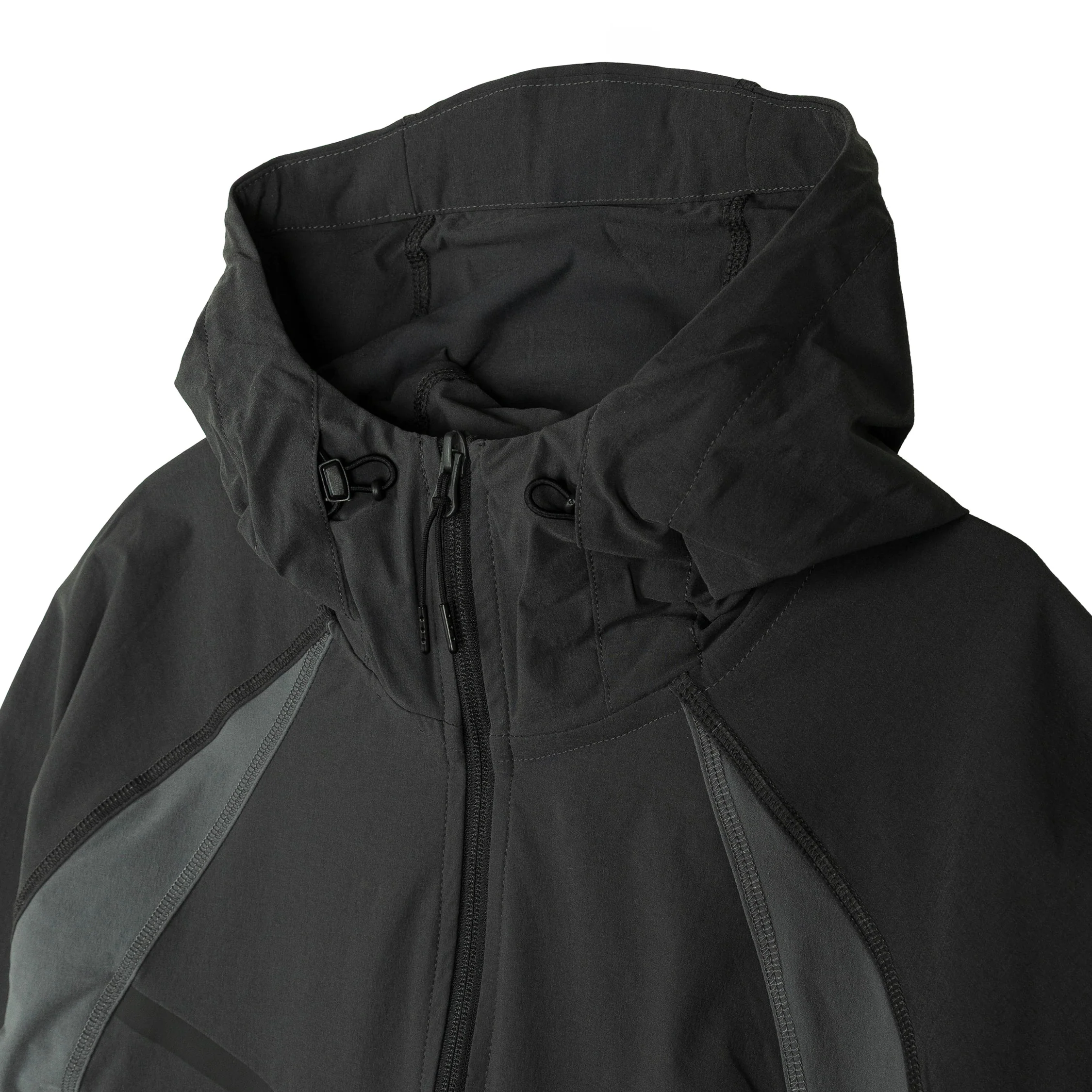 Nike	Tech Dri-Fit Woven Full-Zip Color-Block Windrunner Jacket - Image 3
