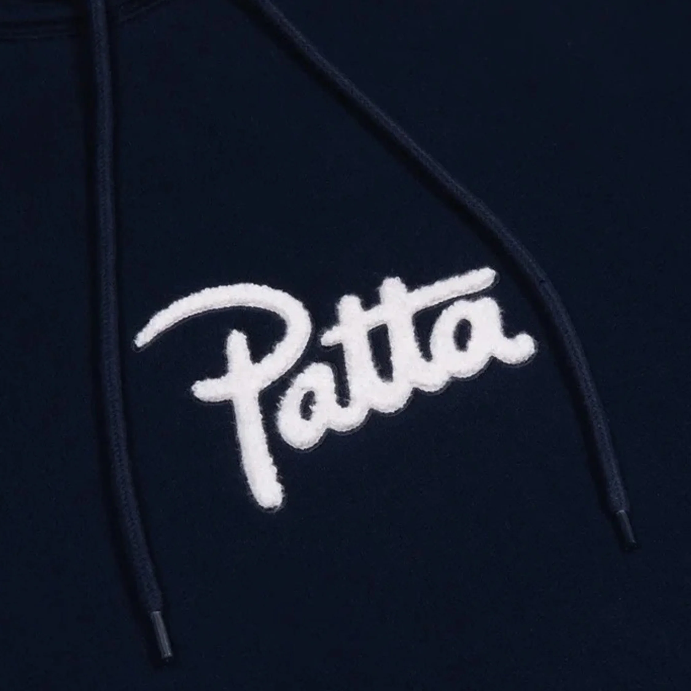 Patta Chenille Logo Hooded Sweater - Image 3