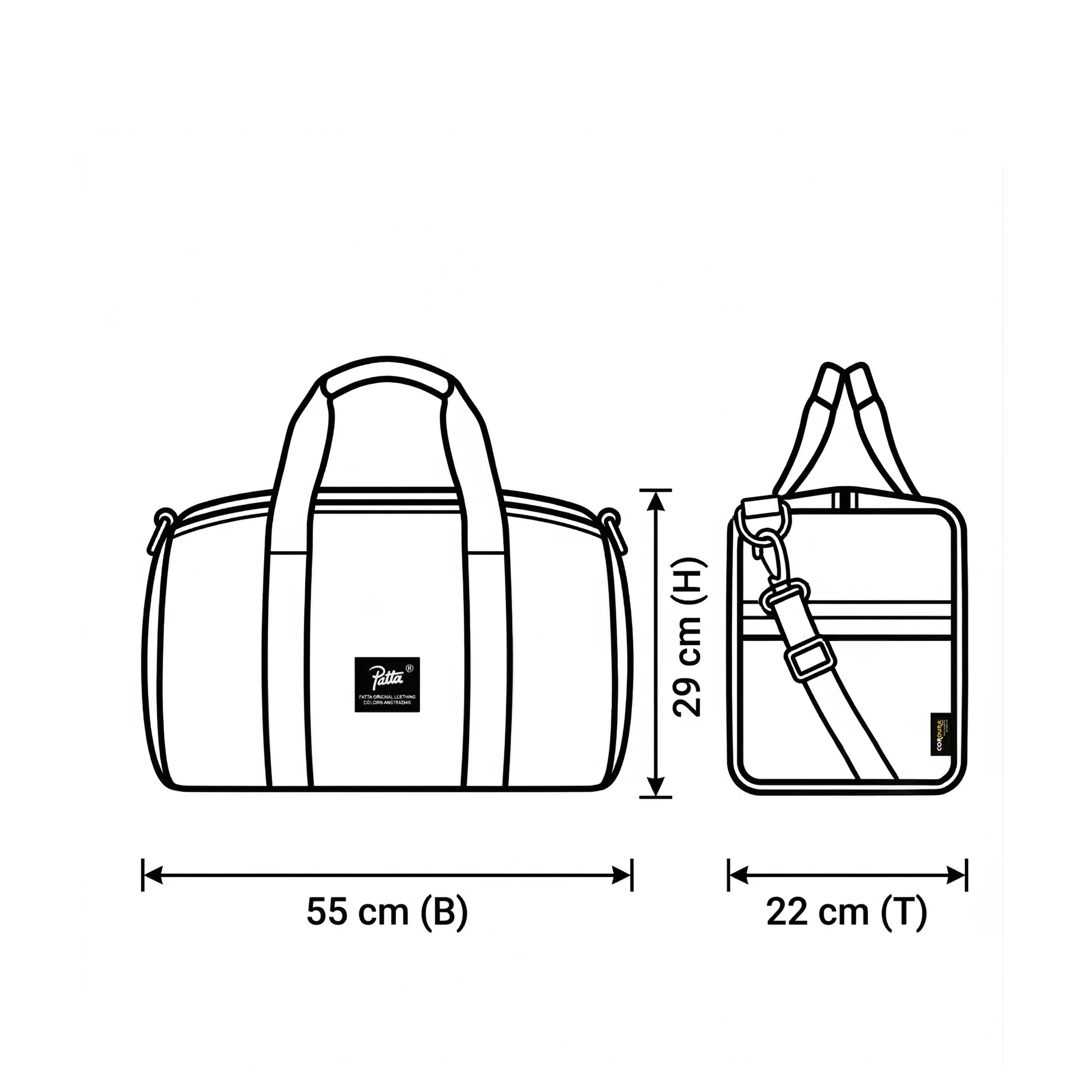 Patta Duffle Bag - Image 5