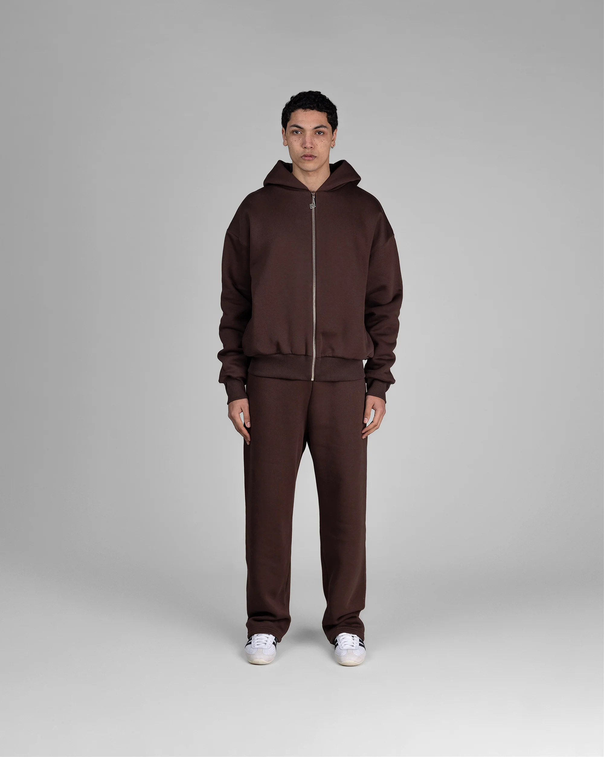 Perplex Armor Zip Hoodie Mocca - Image 2