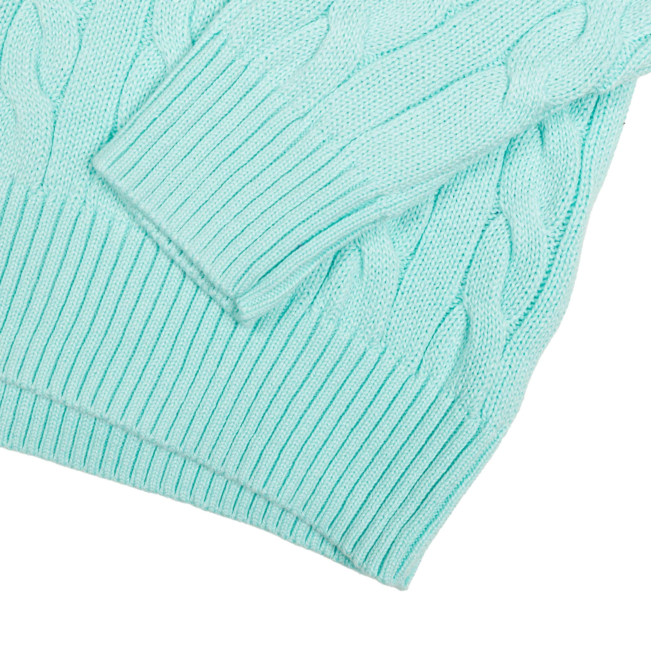 Polo Ralph Lauren Cable-Knit Cotton Quarter-Zip Jumper - Image 4