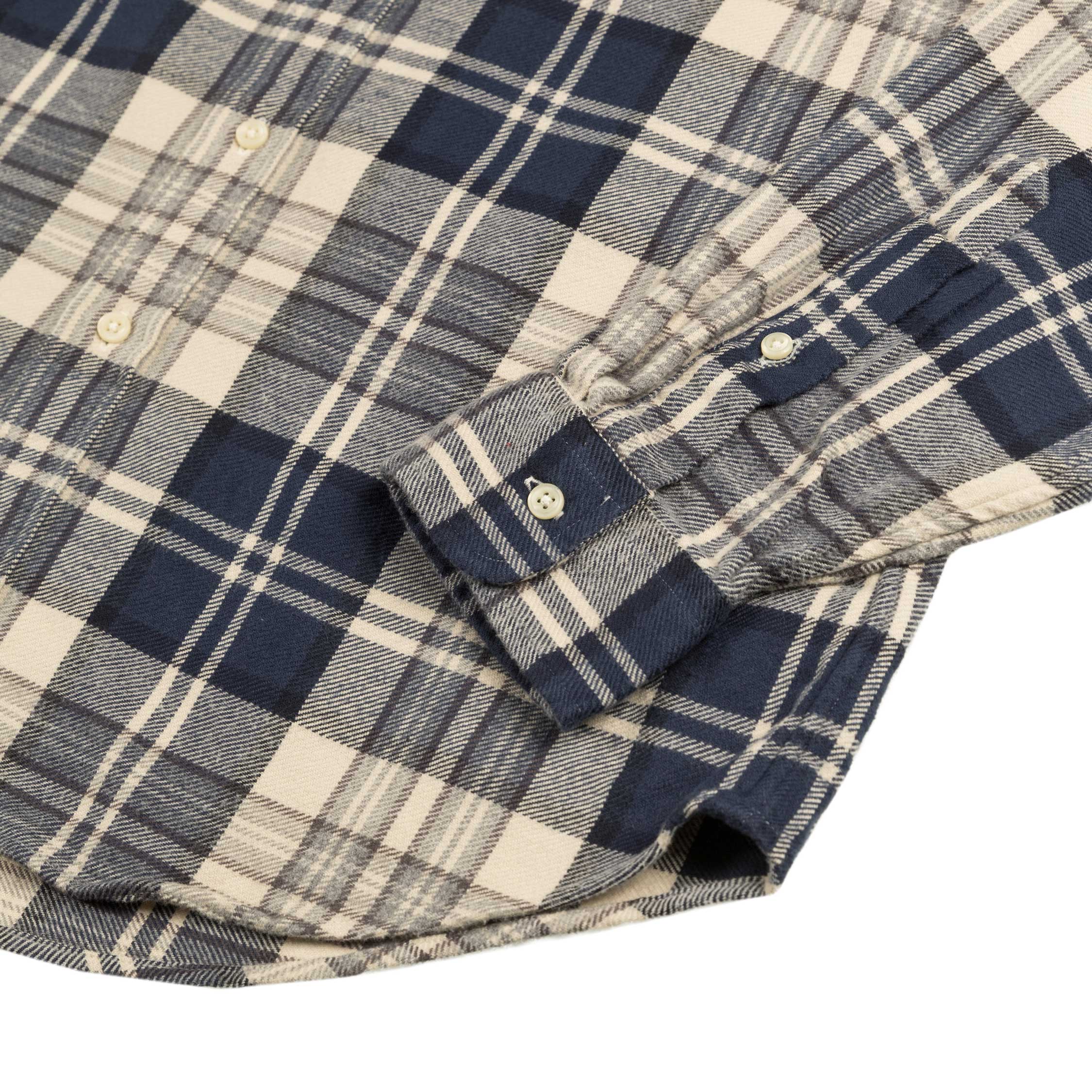Polo Ralph Lauren Custom Fit Plaid Brushed Flannel Shirt - Image 2