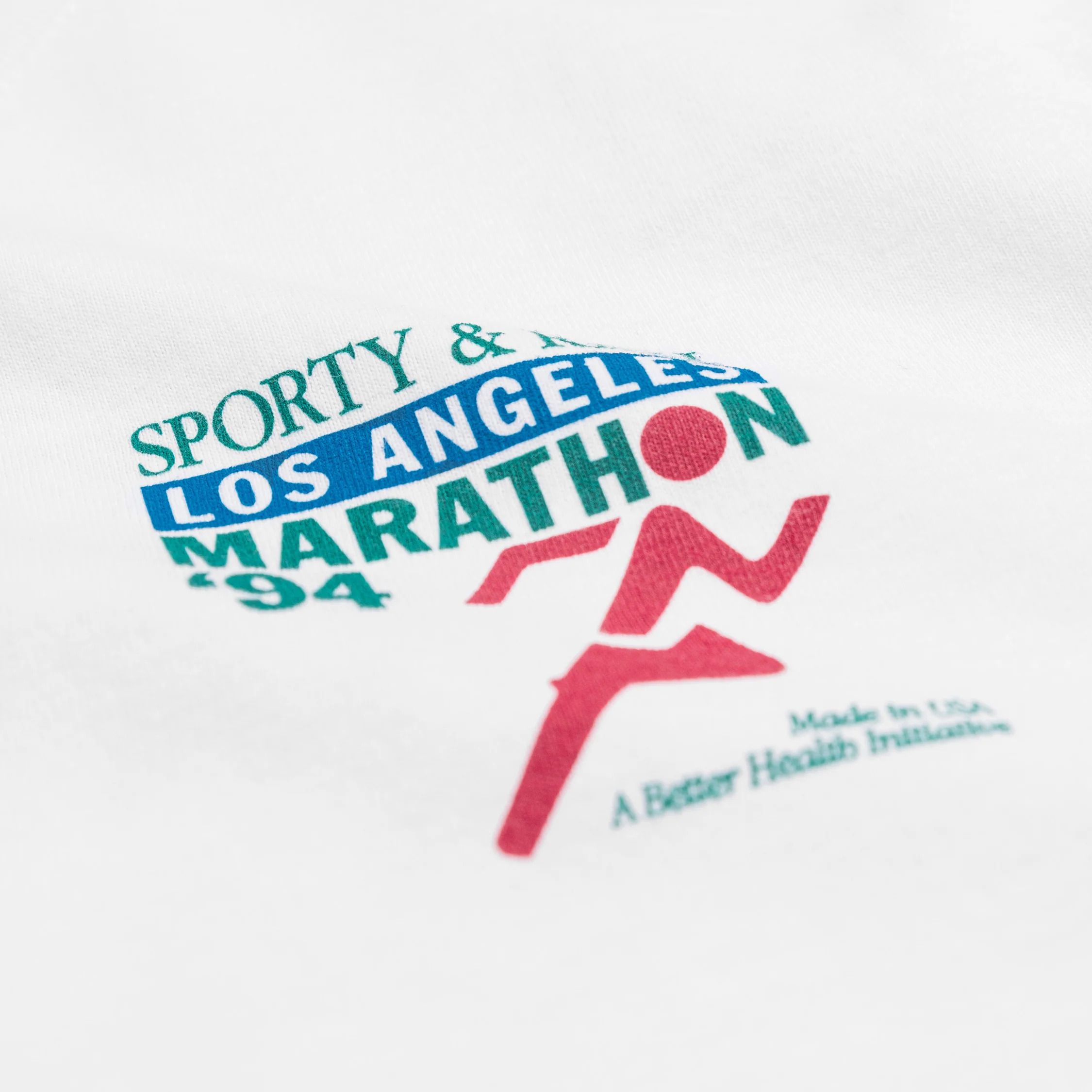Sporty & Rich LA Marathon Longsleeve Tee - Image 4