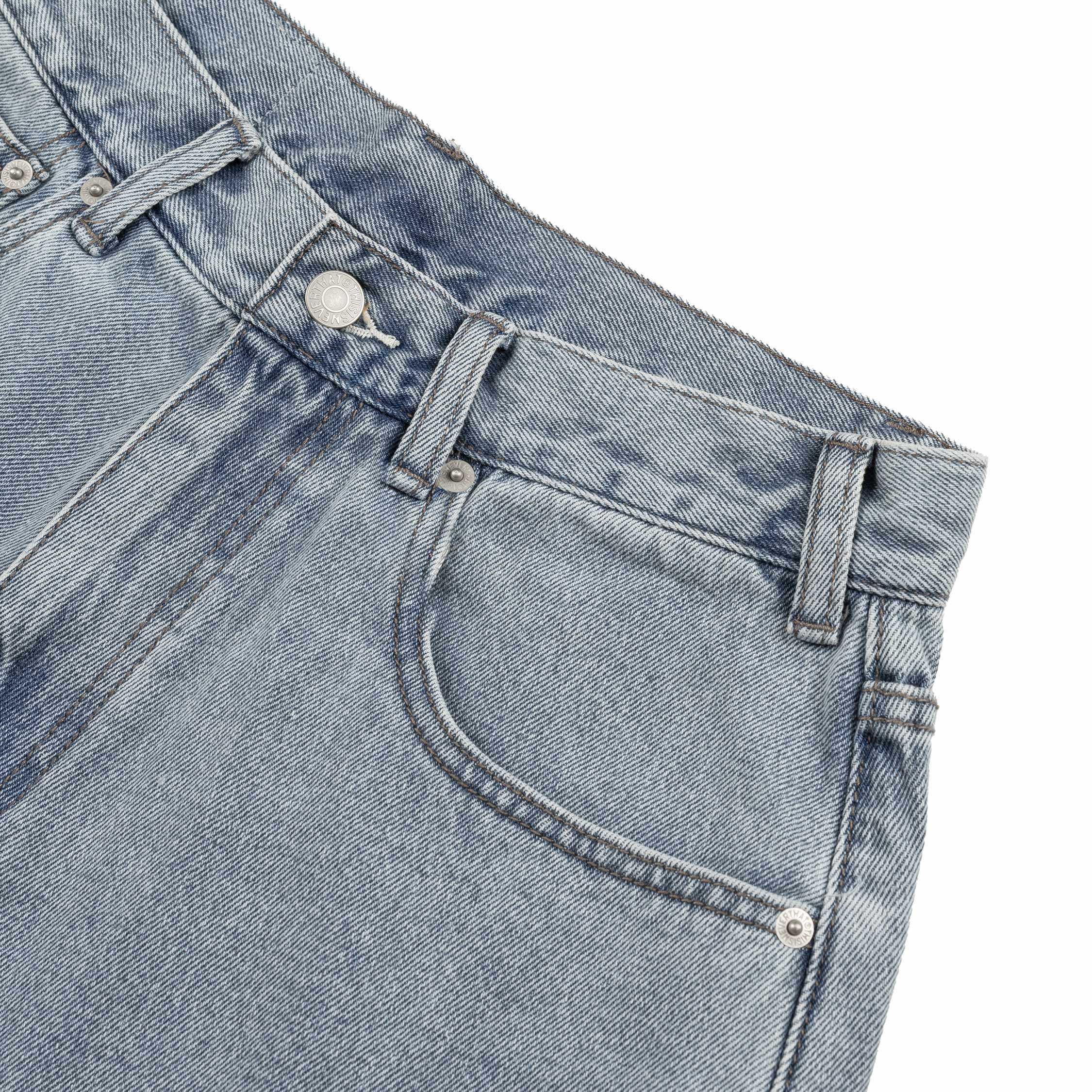 thisisneverthat Washed Denim Short - Image 3
