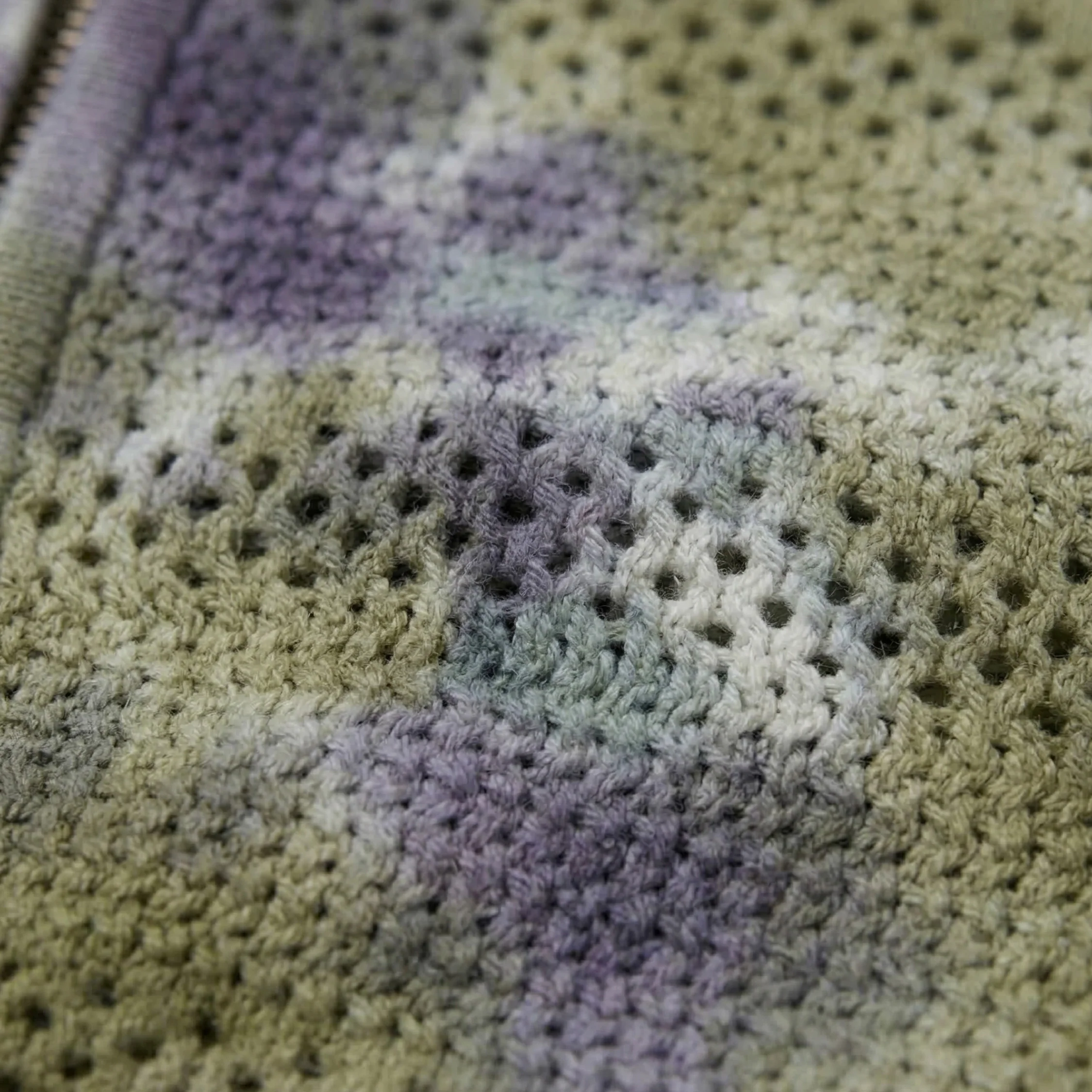 thisisneverthat	Crochet Knit Zip Hoodie - Image 3