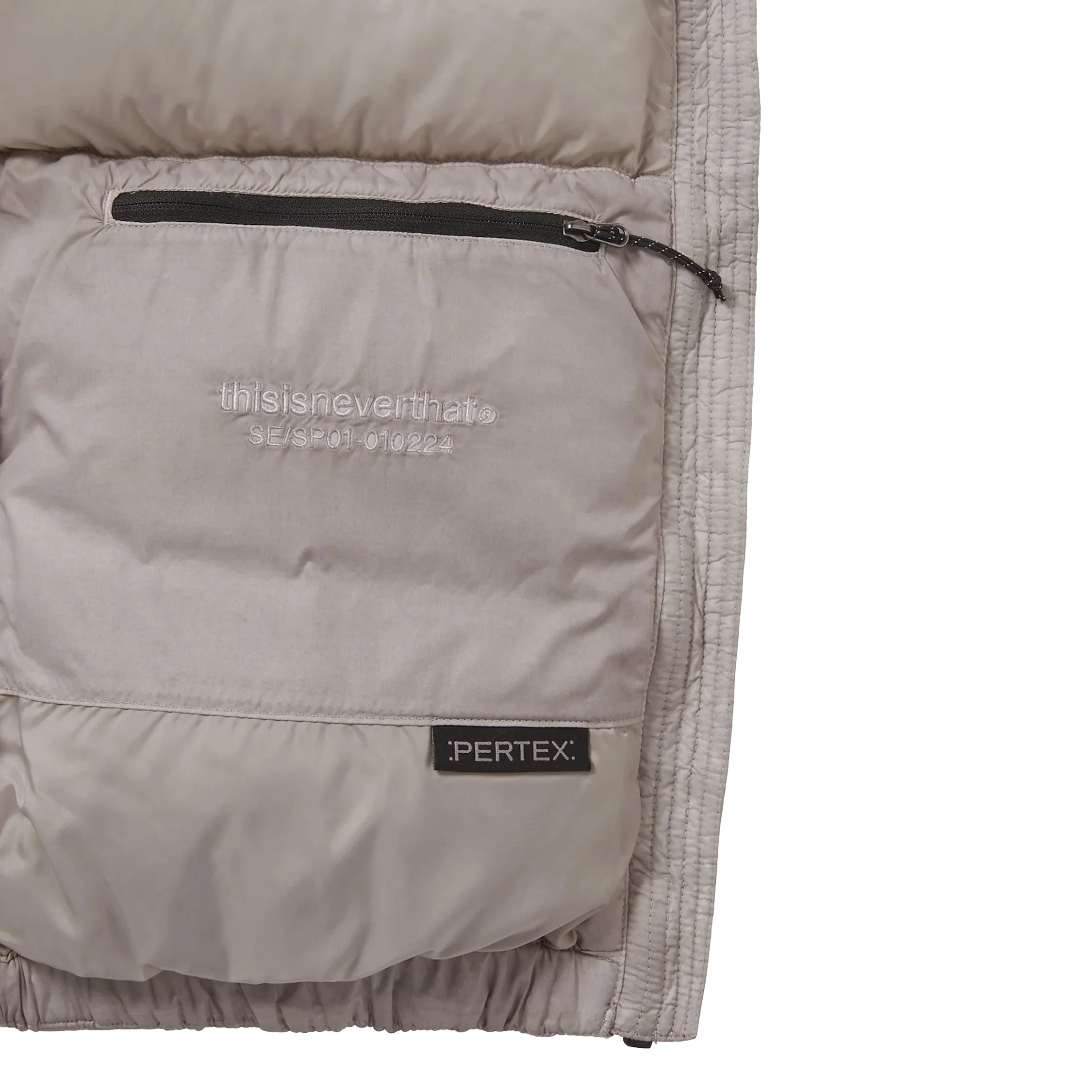 thisisneverthat	PERTEX Overdyed T Down Jacket - Image 6