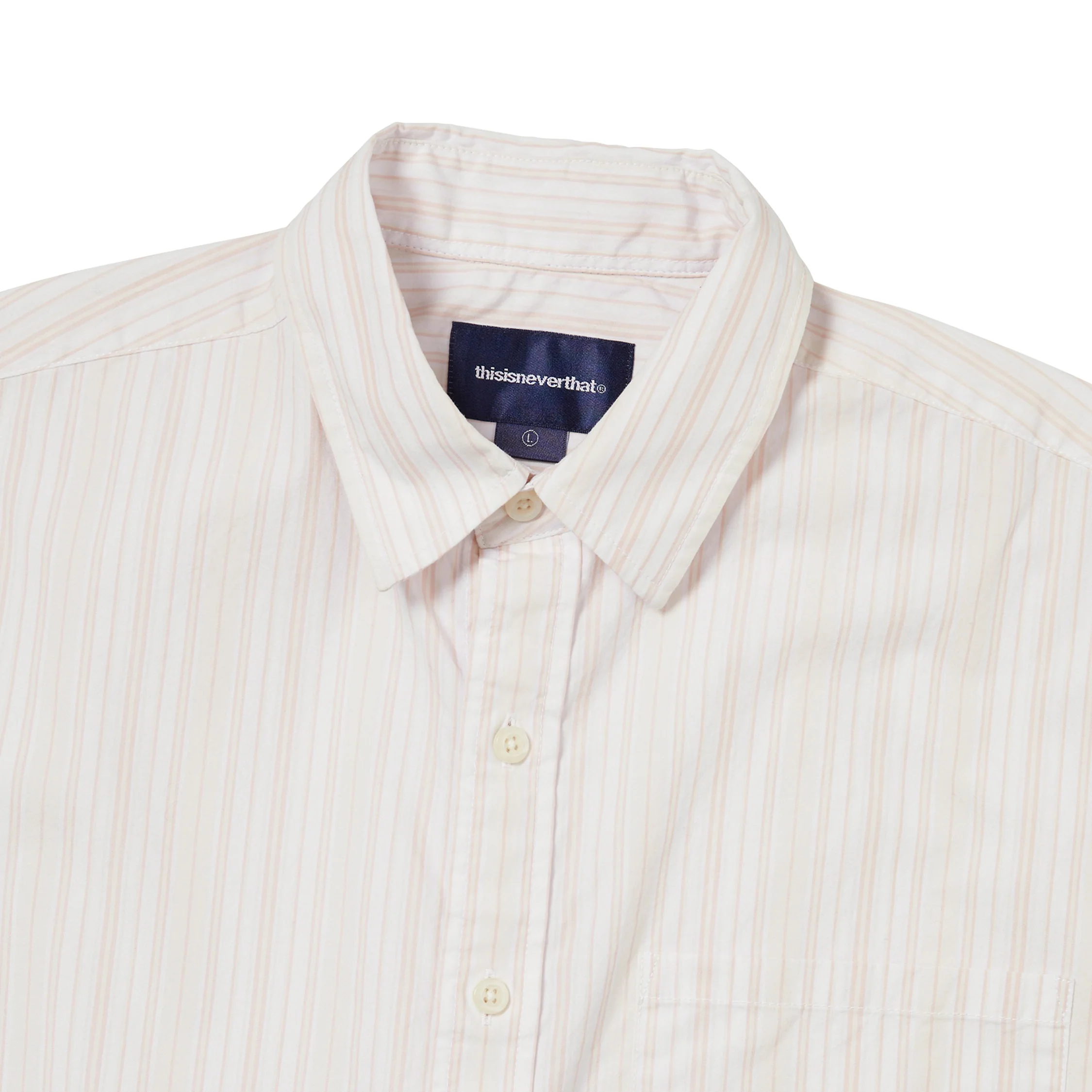 thisisneverthat	Striped Short Sleeve Shirt - Image 3
